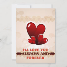 I'll love you always and forever - Happy Valentine