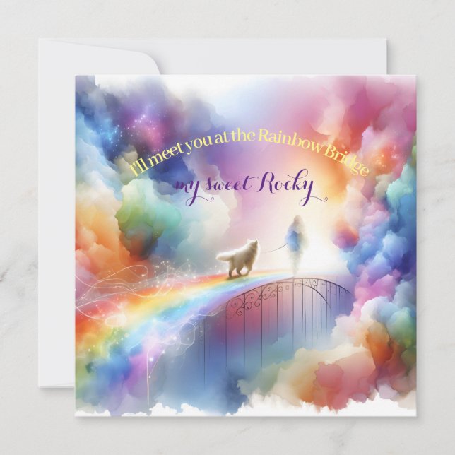 I'll meet you at the Rainbow Bridge  (Front)