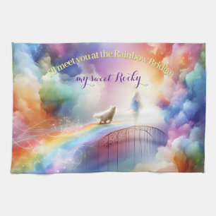 I'll meet you at the Rainbow Bridge Tea Towel