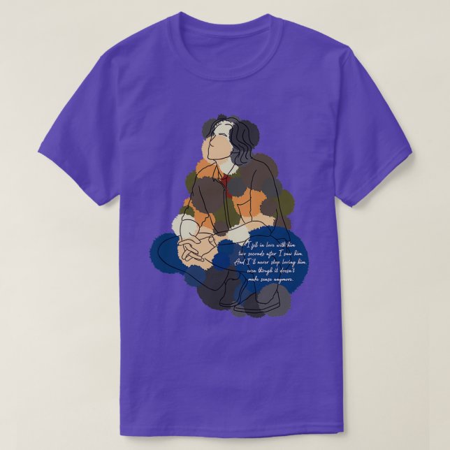 Ill Never Stop Loving Him T-Shirt (Design Front)