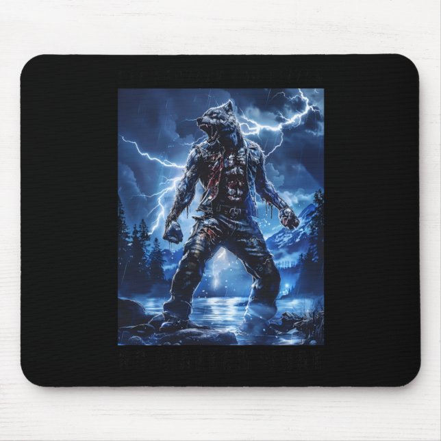 I'll Protect You Kitten No What Sticker  Mouse Pad (Front)