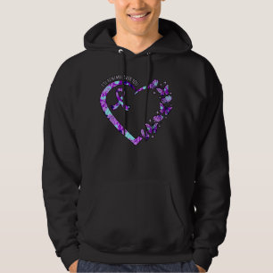 I'll Remember For You Alzheimer's Awareness Purple Hoodie