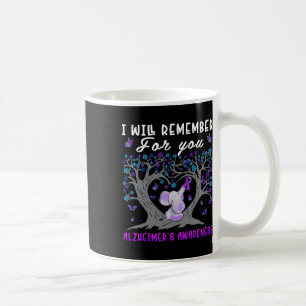 I'll Remember For You Purple Elephant Heimerheimer Coffee Mug