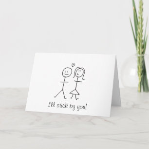 I'll stick by you holiday card