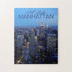 I'll Take Manhattan   New York City Jigsaw Jigsaw Puzzle