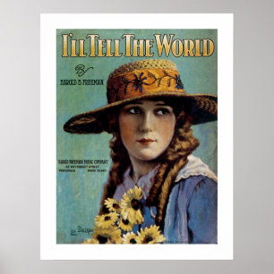 I'll Tell The World Poster