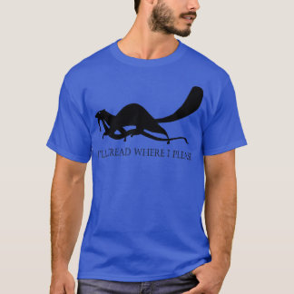 Ill Tread Where I Please Light Hoodie T-Shirt