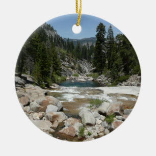 Illilouette Creek in Yosemite National Park Ceramic Ornament