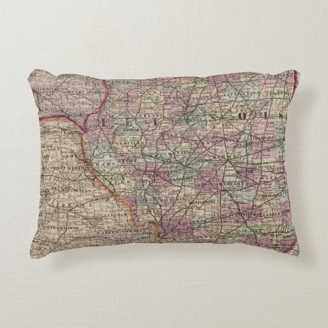 Illinois 10 decorative cushion (Front)