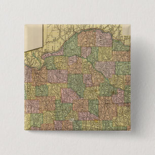 Illinois 2 15 cm square badge
