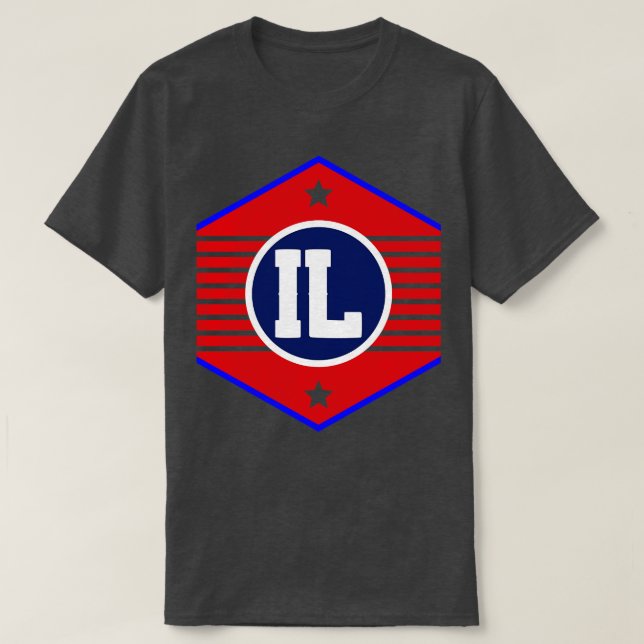 Illinois 4 T-Shirt (Design Front)