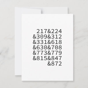 Illinois Area Codes