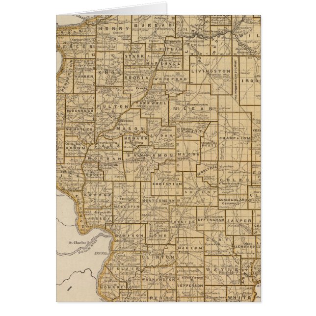 Illinois Atlas Map (Front)