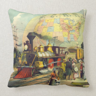 Illinois Central Railroad 1882 Cushion