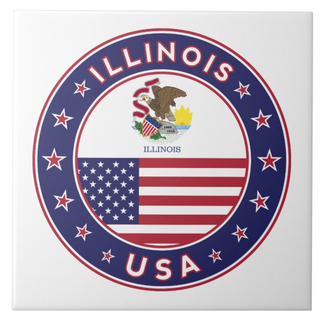 Illinois Ceramic Tile (Front)