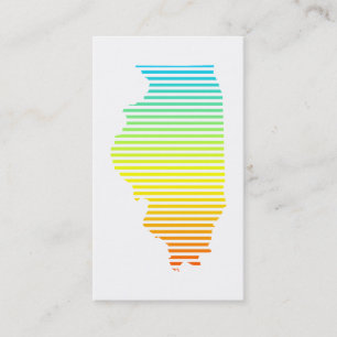 illinois chill fade business card
