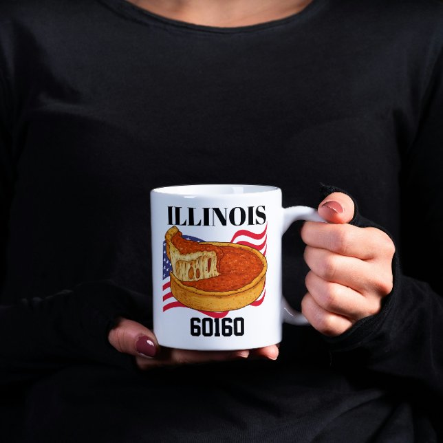 Illinois Classic Mug (Pizza So Deep, It Could Only Be Illinois)