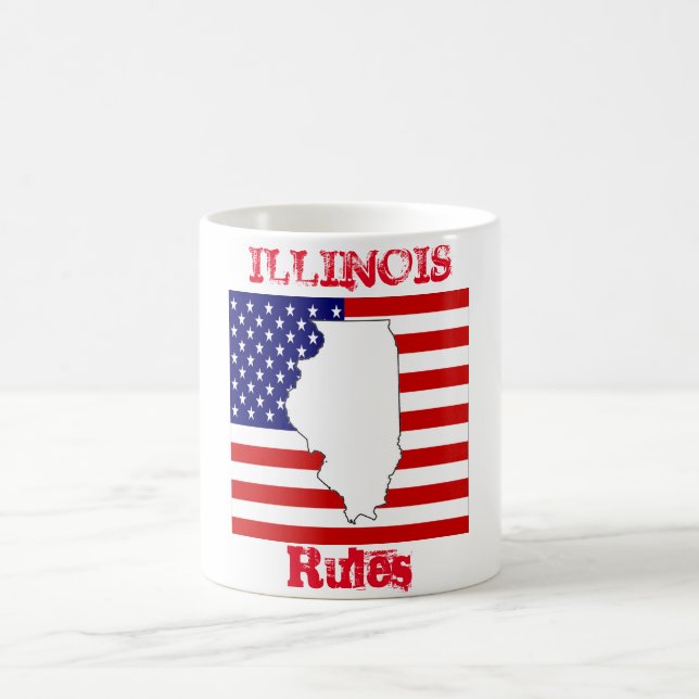 ILLINOIS   COFFEE MUG (Center)