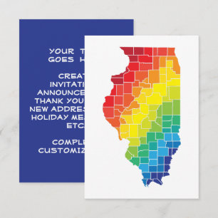 illinois colour counties invitation