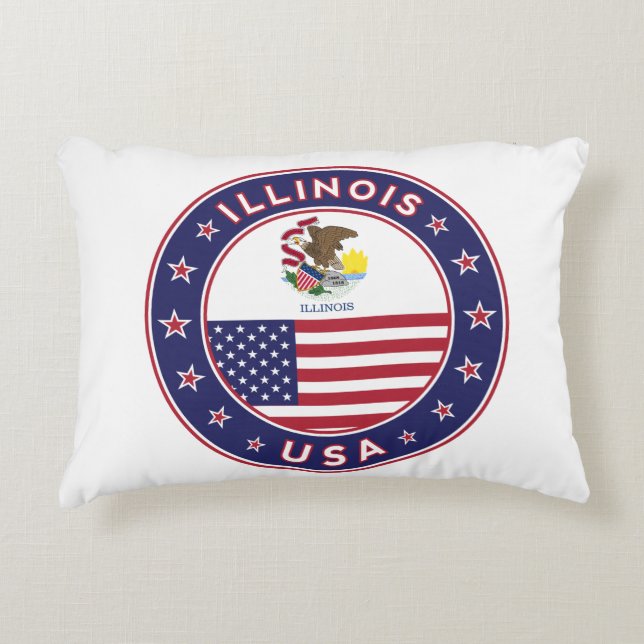 Illinois Decorative Cushion (Front)