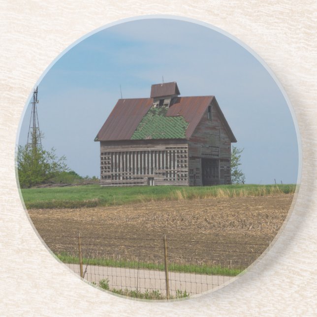 Illinois Farming Life Coaster (Front)