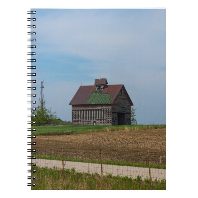 Illinois Farming Life Notebook (Front)