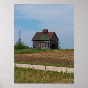 Illinois Farming Life Poster