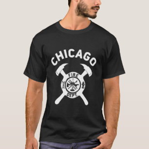 Illinois Fire Department Chicago Firefighter T-Shirt