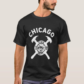 Illinois Fire Department Chicago Firefighter T-Shirt