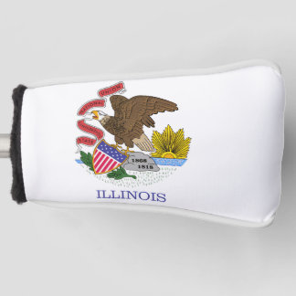 Illinois Flag Golf Head Cover