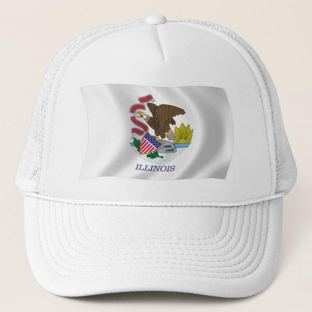 Illinois Flag Hat (Front)