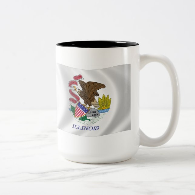 Illinois Flag Mug (Right)