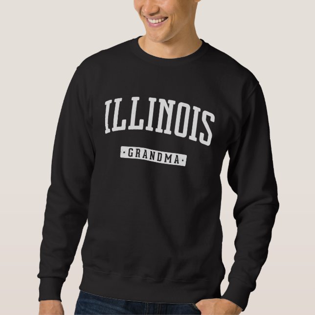 Illinois Grandma Vintage Sweatshirt (Front)