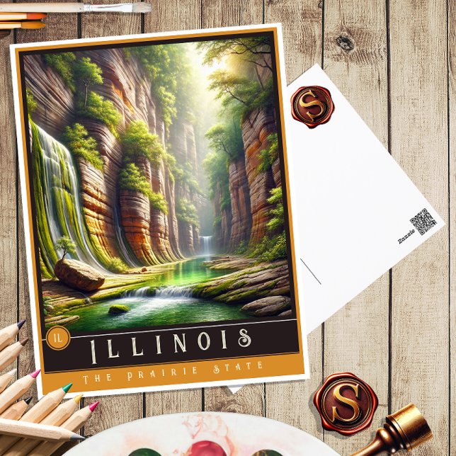 Illinois | Hyper-Realistic State Postcard (Creator Uploaded)
