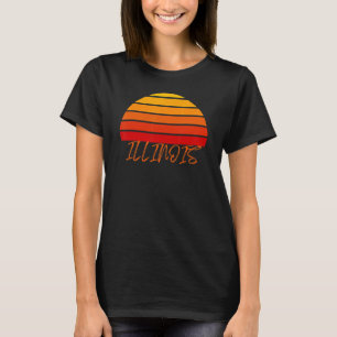 Illinois IL Illinois Graphic For Women Men IL T-Shirt