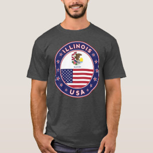 Illinois, Illinois t-shirt, T-Shirt