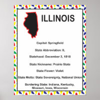 Illinois Information Educational US State