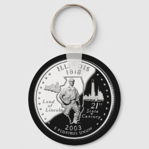ILLINOIS KEY RING