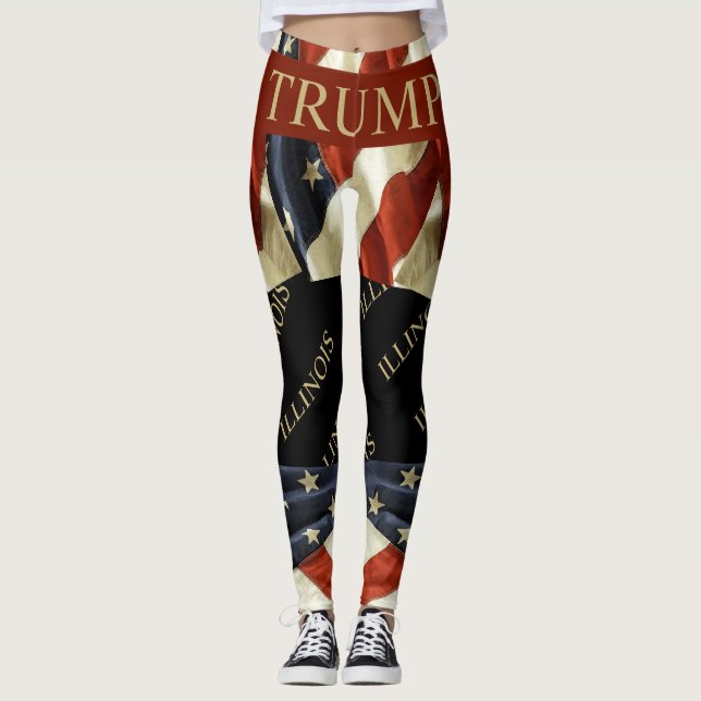 ILLINOIS  LEGGINGS (Front)