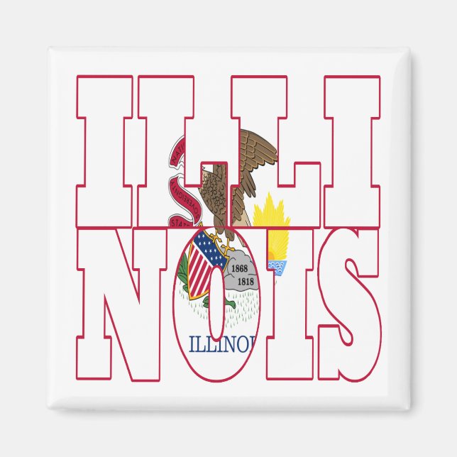 Illinois Magnet (Front)