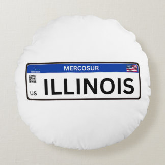 Illinois Mercosur Round Cushion