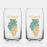 Illinois Nickname Word Art