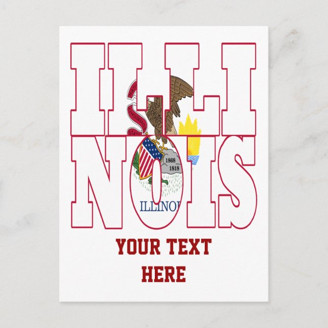 Illinois Postcard (Front)