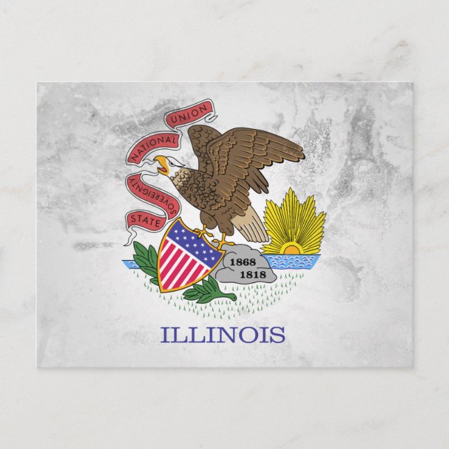 Illinois Postcard (Front)