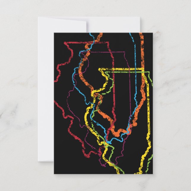 illinois pride blur invitation (Front)