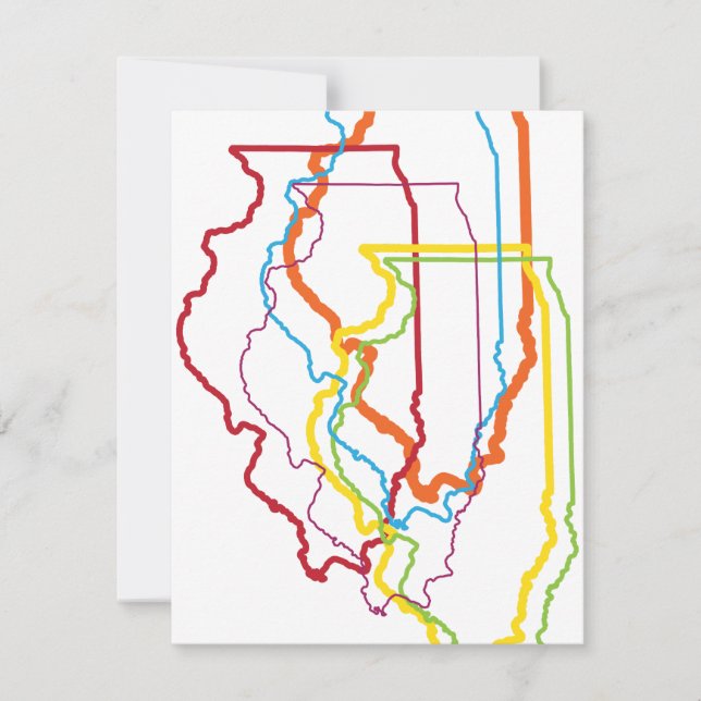 illinois pride blur invitation (Front)