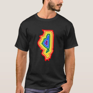 Illinois Pride Burst Tee (#16)