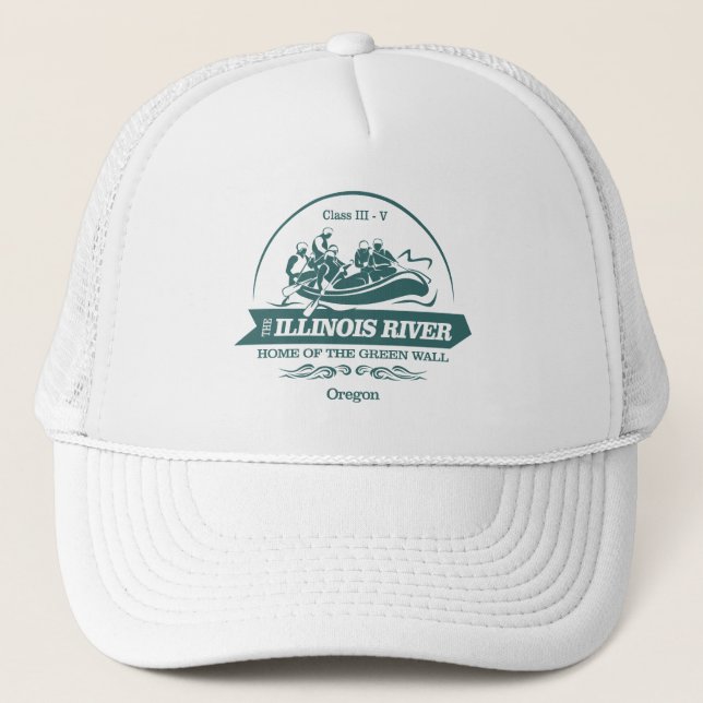 Illinois River (rafting 2) Trucker Hat (Front)