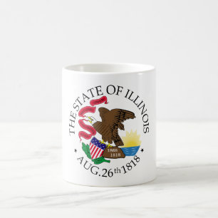 Illinois sign coffee mug