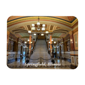 Illinois State Capitol in Springfield Magnet